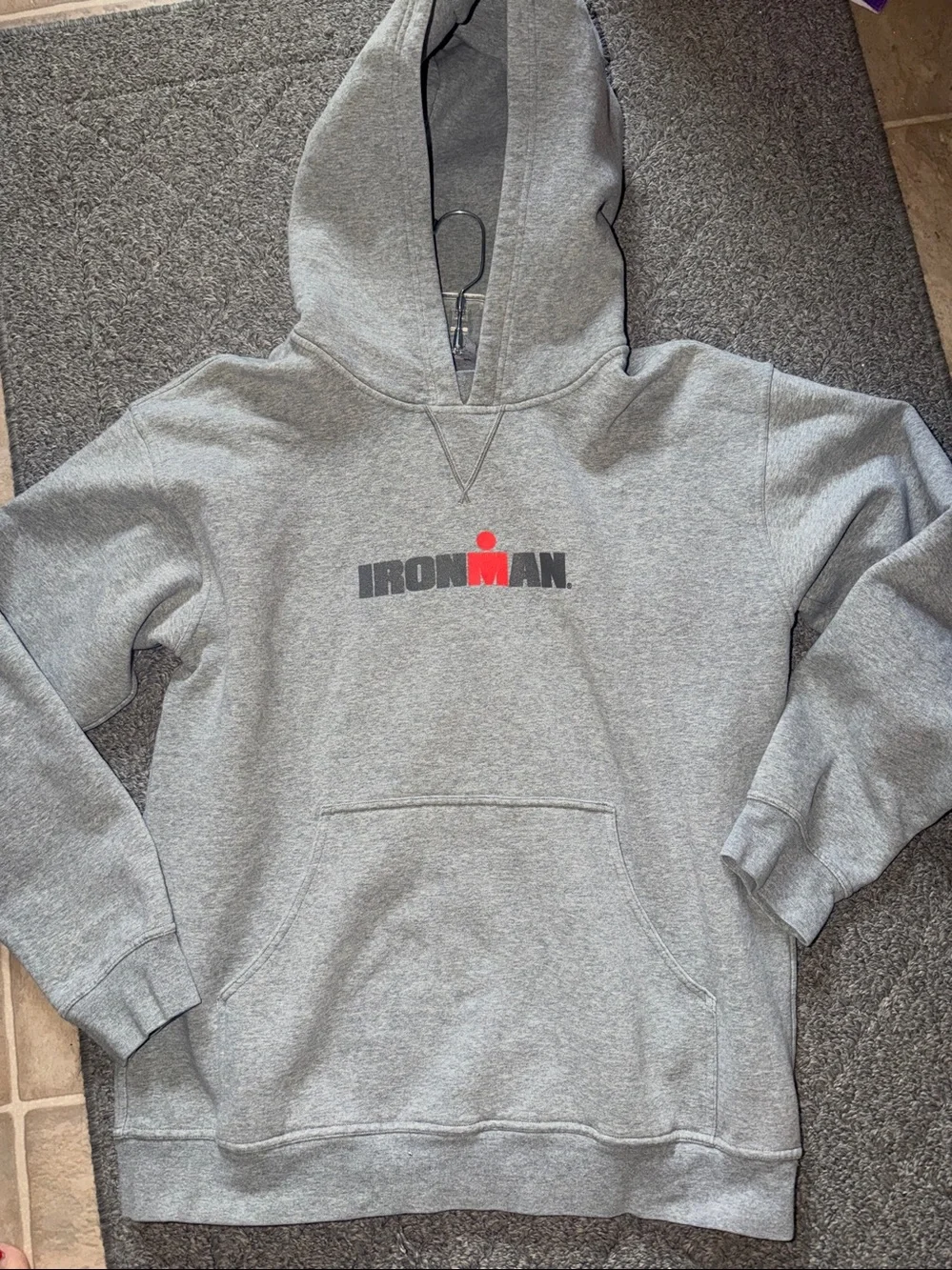IronMan Lululemon All Yours Gray Pullover Hoodie